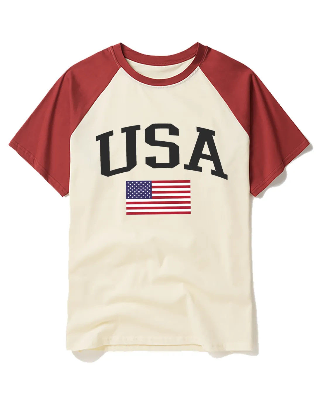 USA Flag Patriotic Graphic Tee