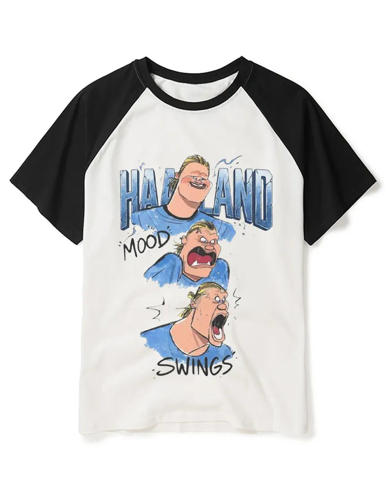 Mood Swings Raglan Baseball T-Shirt