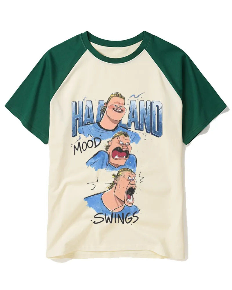 Mood Swings Raglan Baseball T-Shirt