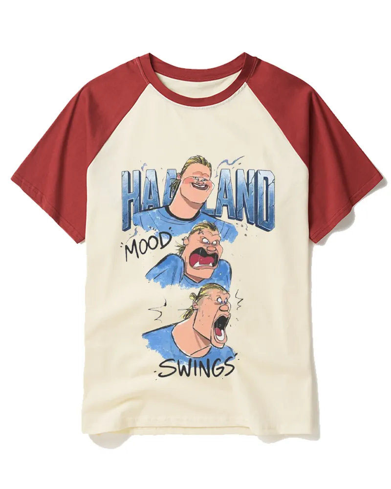 Mood Swings Raglan Baseball T-Shirt