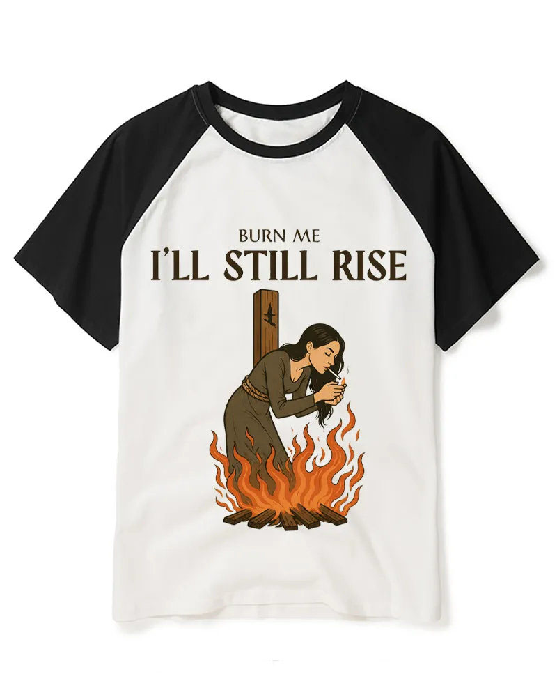 I’ll Still Rise 1970s Raglan Baseball T-Shirt