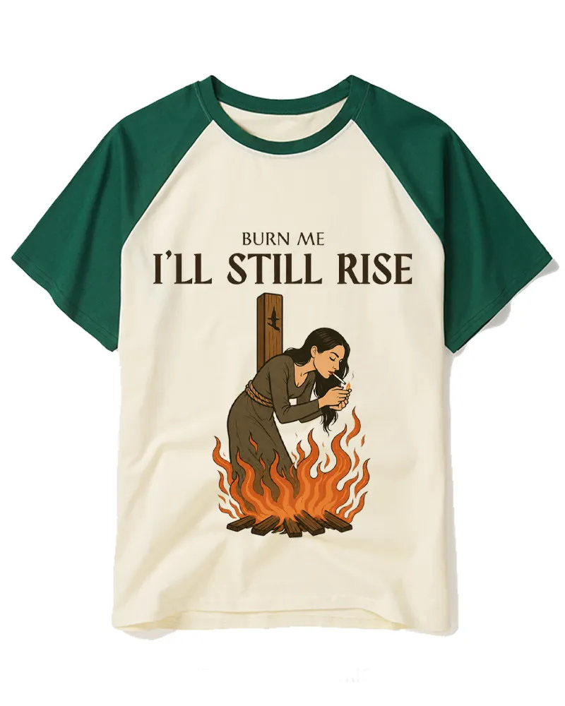 I’ll Still Rise 1970s Raglan Baseball T-Shirt