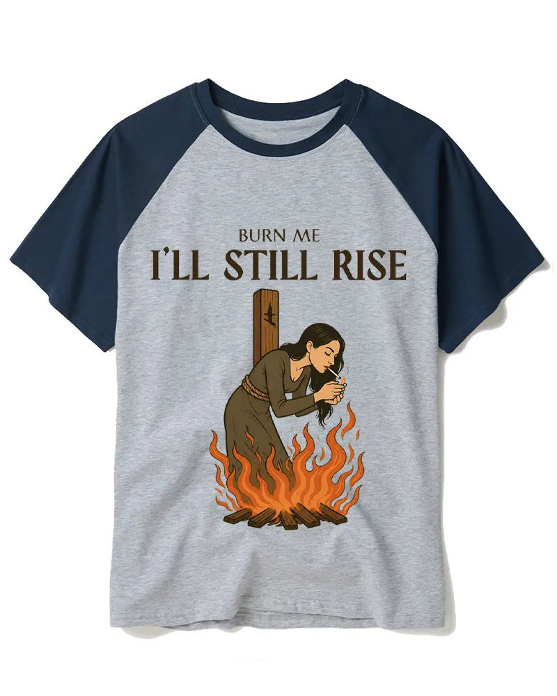 I’ll Still Rise 1970s Raglan Baseball T-Shirt