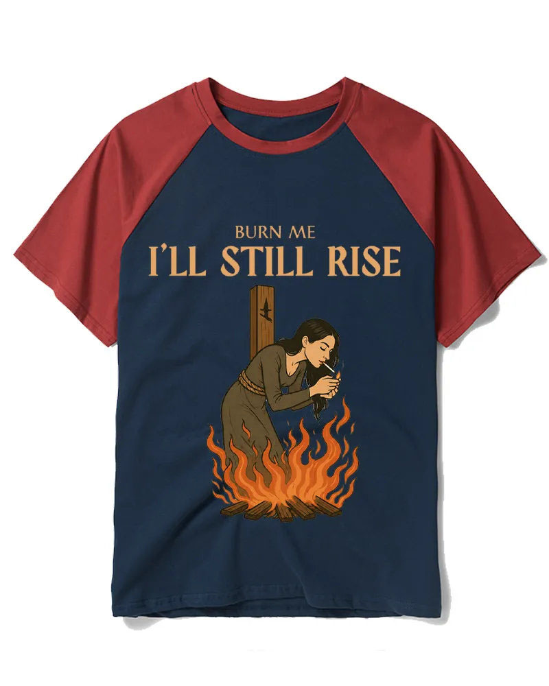 I’ll Still Rise 1970s Raglan Baseball T-Shirt