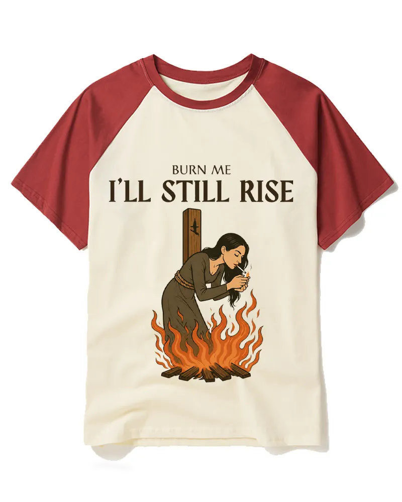 I’ll Still Rise 1970s Raglan Baseball T-Shirt