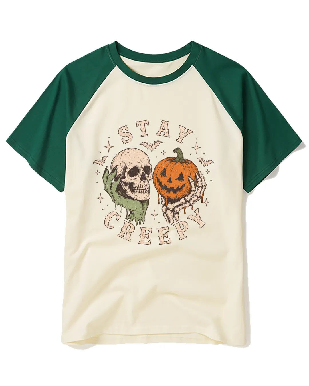 Staying Alive 1990s Raglan Baseball T-Shirt