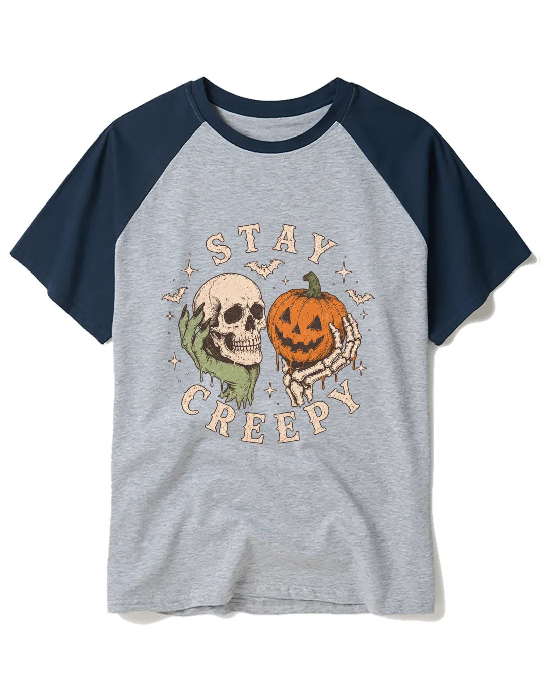 Staying Alive 1990s Raglan Baseball T-Shirt