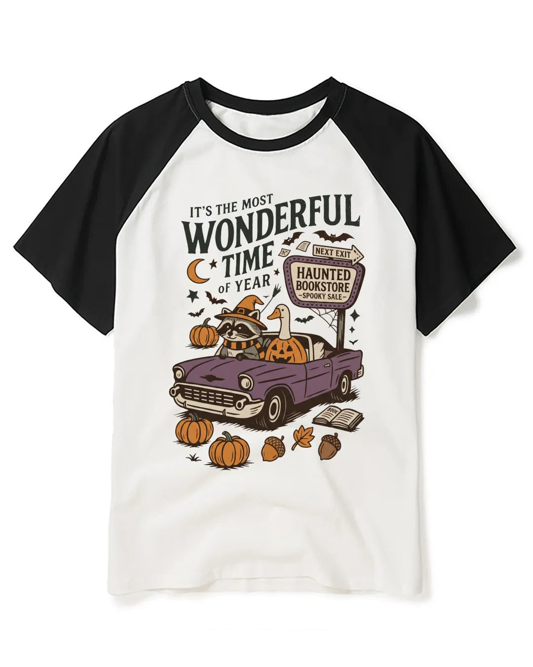 It's The Most Wonderful Time Of The Year 1960s Raglan Baseball T-Shirt
