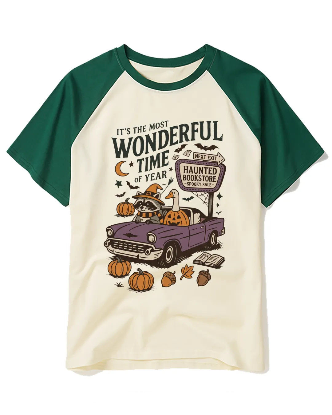 It's The Most Wonderful Time Of The Year 1960s Raglan Baseball T-Shirt