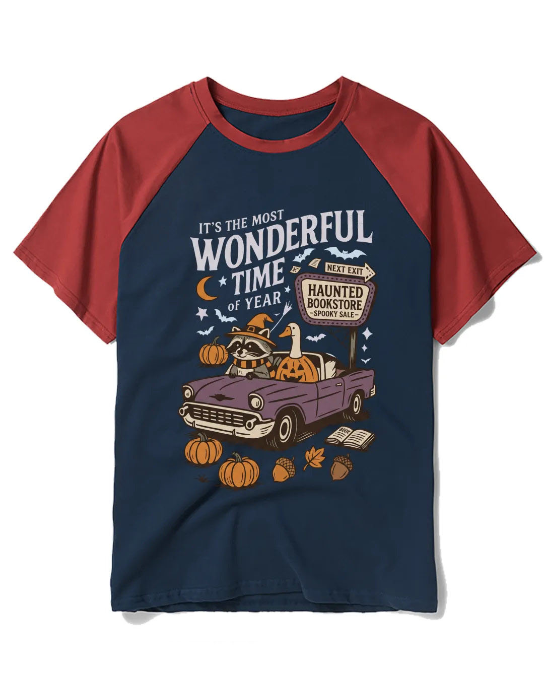 It's The Most Wonderful Time Of The Year 1960s Raglan Baseball T-Shirt