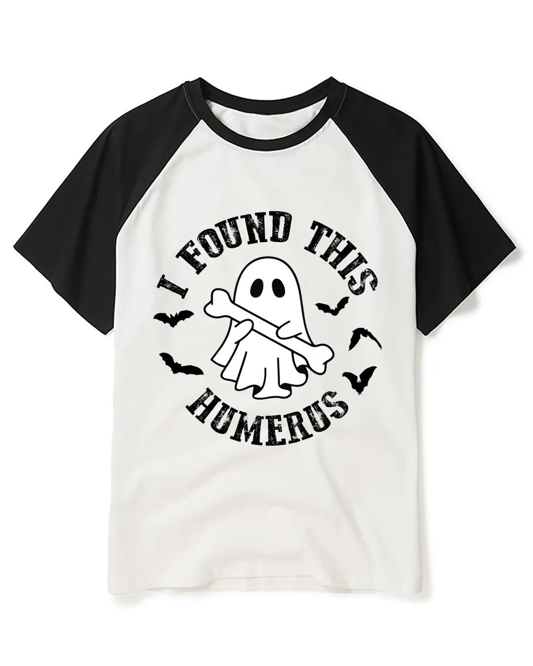 I Found This Humerus 1990s Raglan Baseball T-Shirt