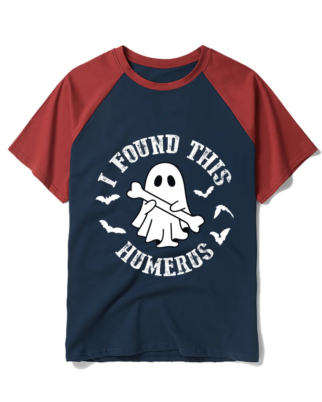 I Found This Humerus 1990s Raglan Baseball T-Shirt