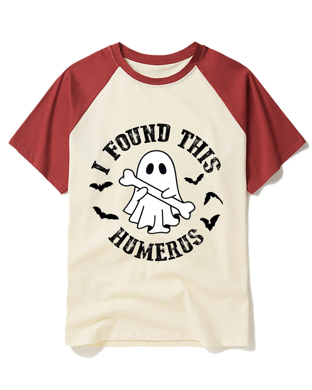 I Found This Humerus 1990s Raglan Baseball T-Shirt