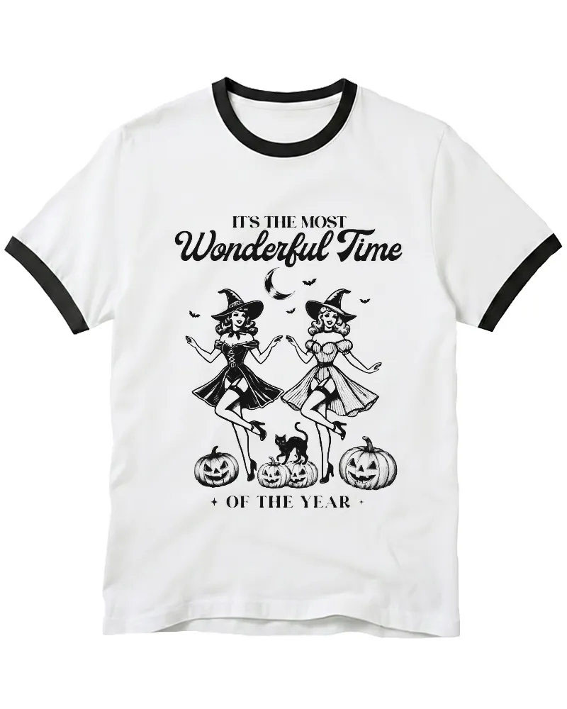 It's the Most Wonderful Time 1950s Ringer T-shirt