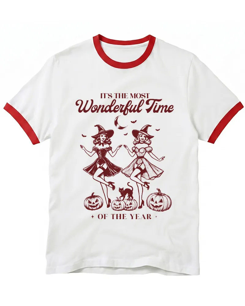 It's the Most Wonderful Time 1950s Ringer T-shirt