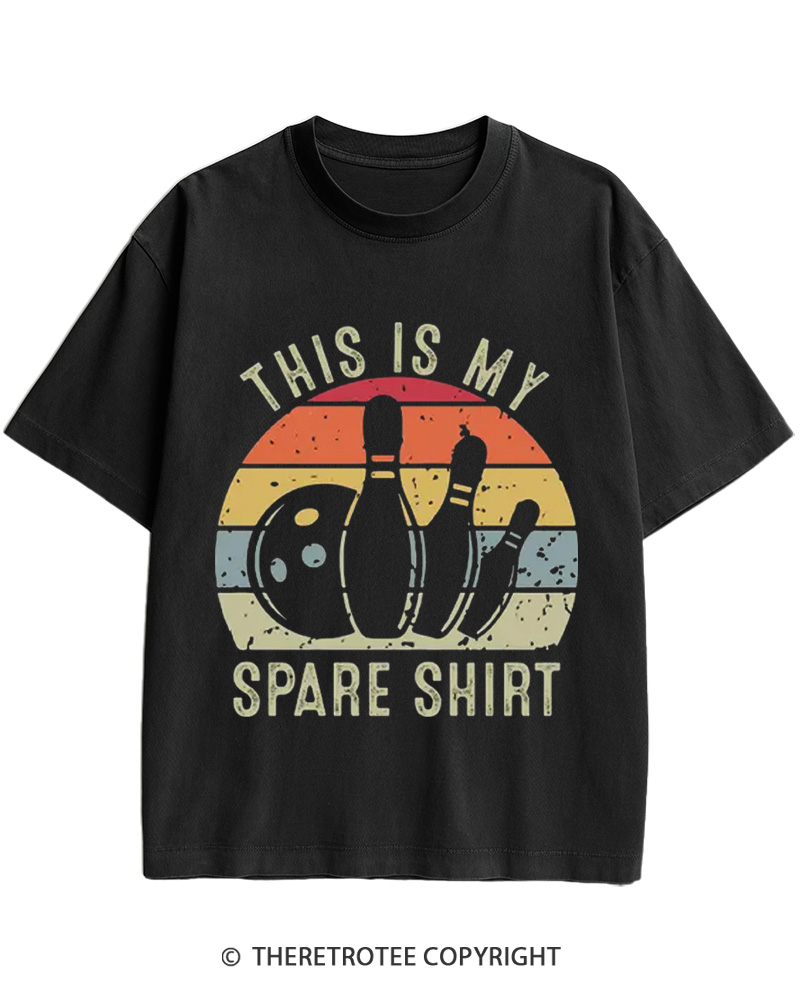 This Is My Spare 1970s Cotton T-Shirt image 2