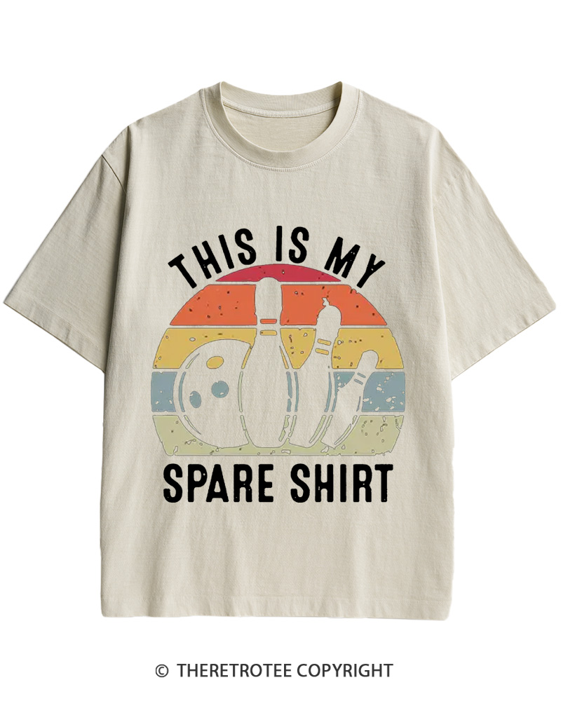 This Is My Spare 1970s Cotton T-Shirt image 1