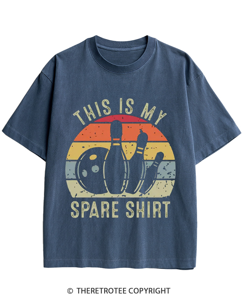 This Is My Spare 1970s Cotton T-Shirt image 8