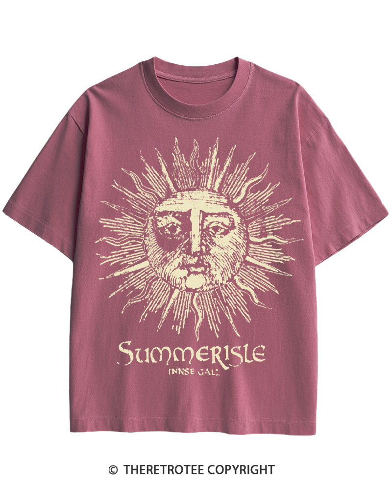 Summerisle 1973 horror 1970s Cotton T-Shirt image 10