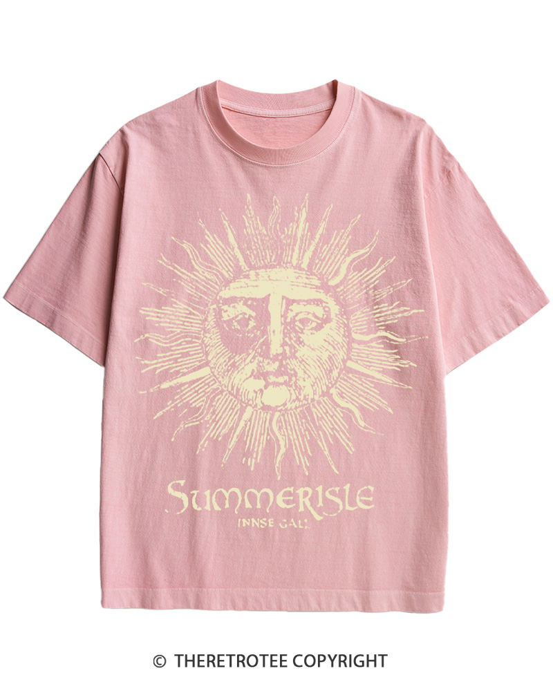 Summerisle 1973 horror 1970s Cotton T-Shirt image 8