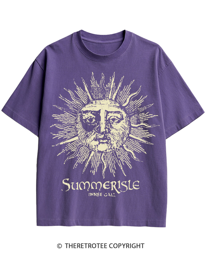 Summerisle 1973 horror 1970s Cotton T-Shirt image 11