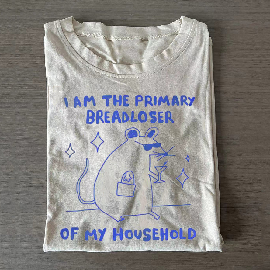 Primary Breadloser T-Shirt White