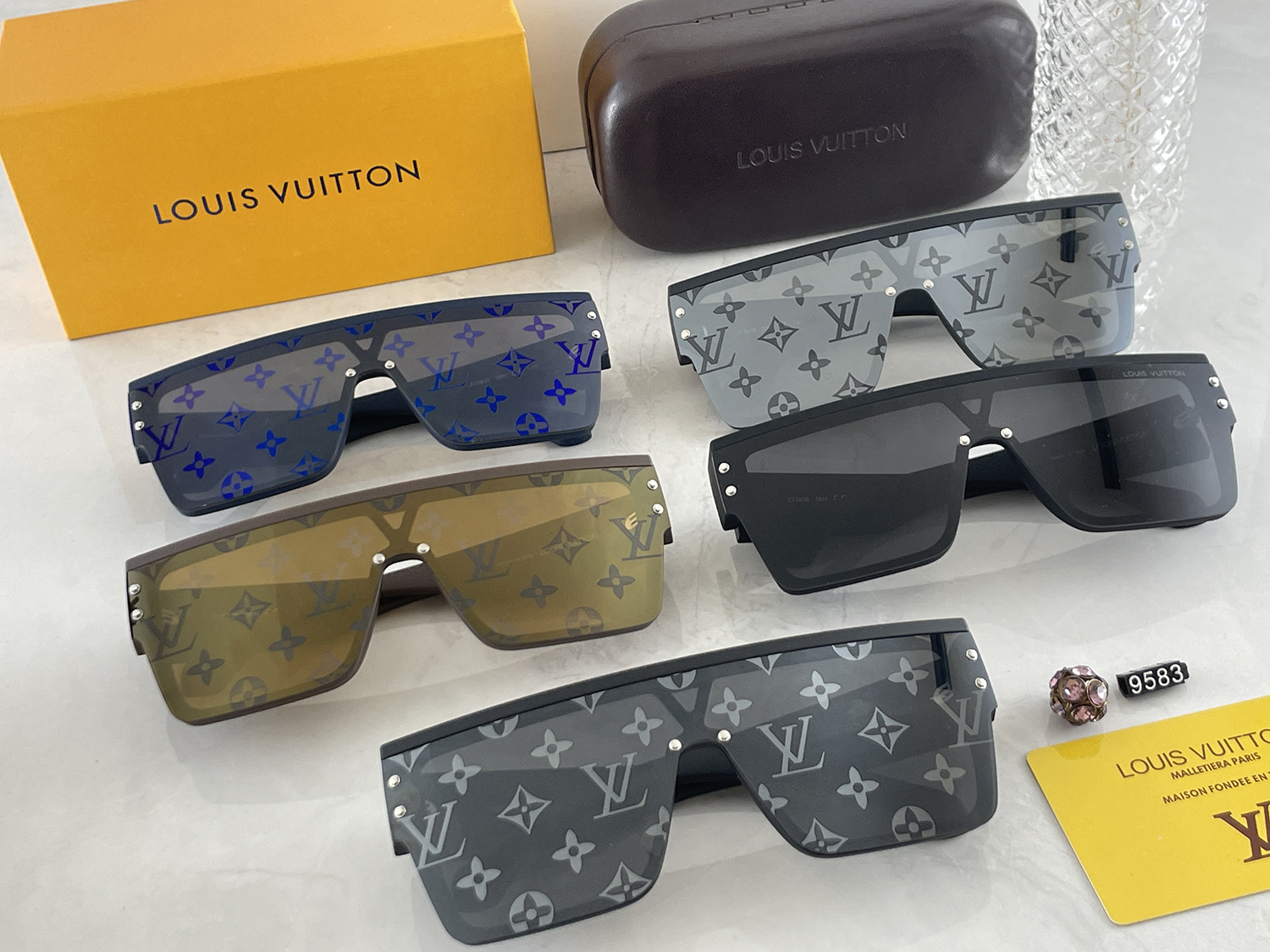 2026 new Fashion hot 5 color sunglasses 9583