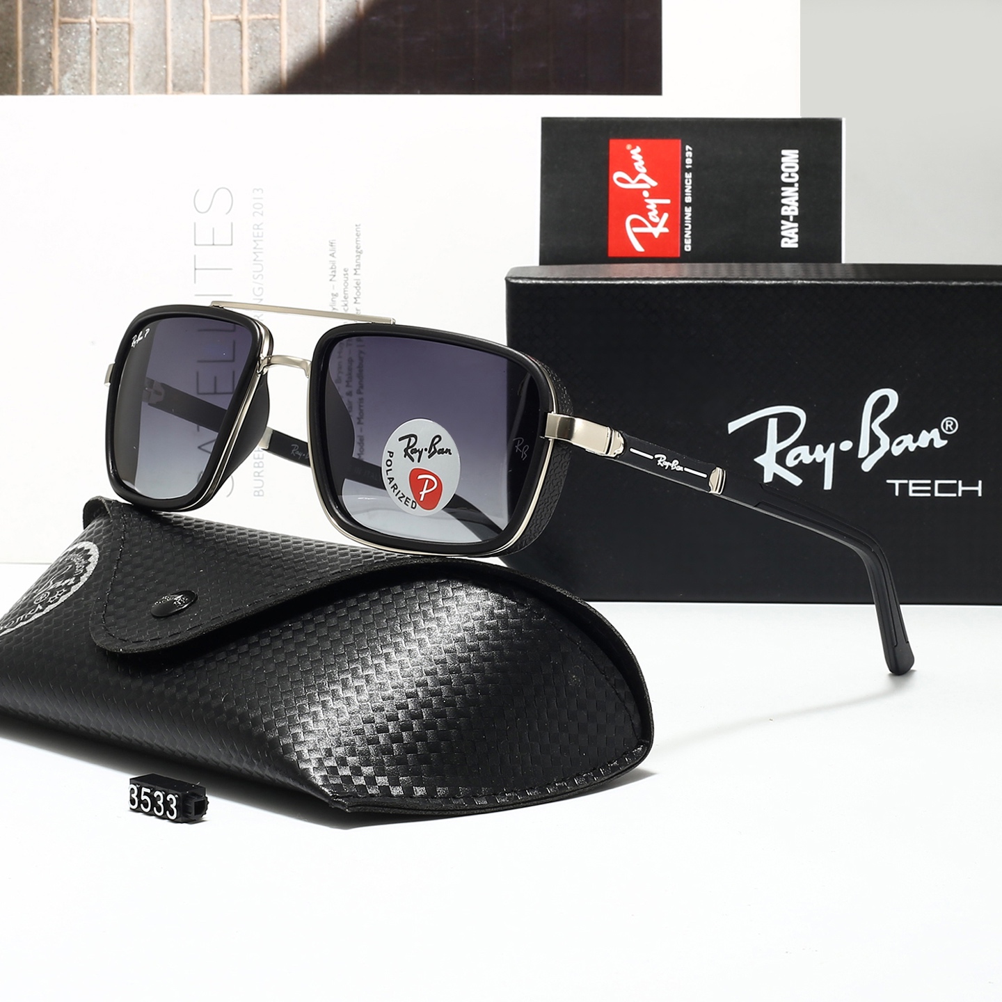 Fashion hot 5 color sunglasses 3533
