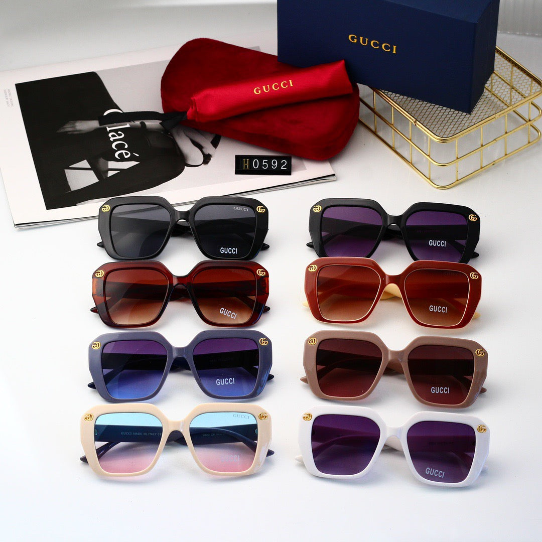 Fashion hot 8 color sunglasses 0592