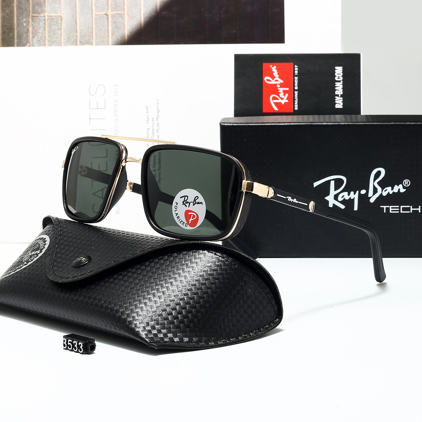 Fashion hot 5 color sunglasses 3533