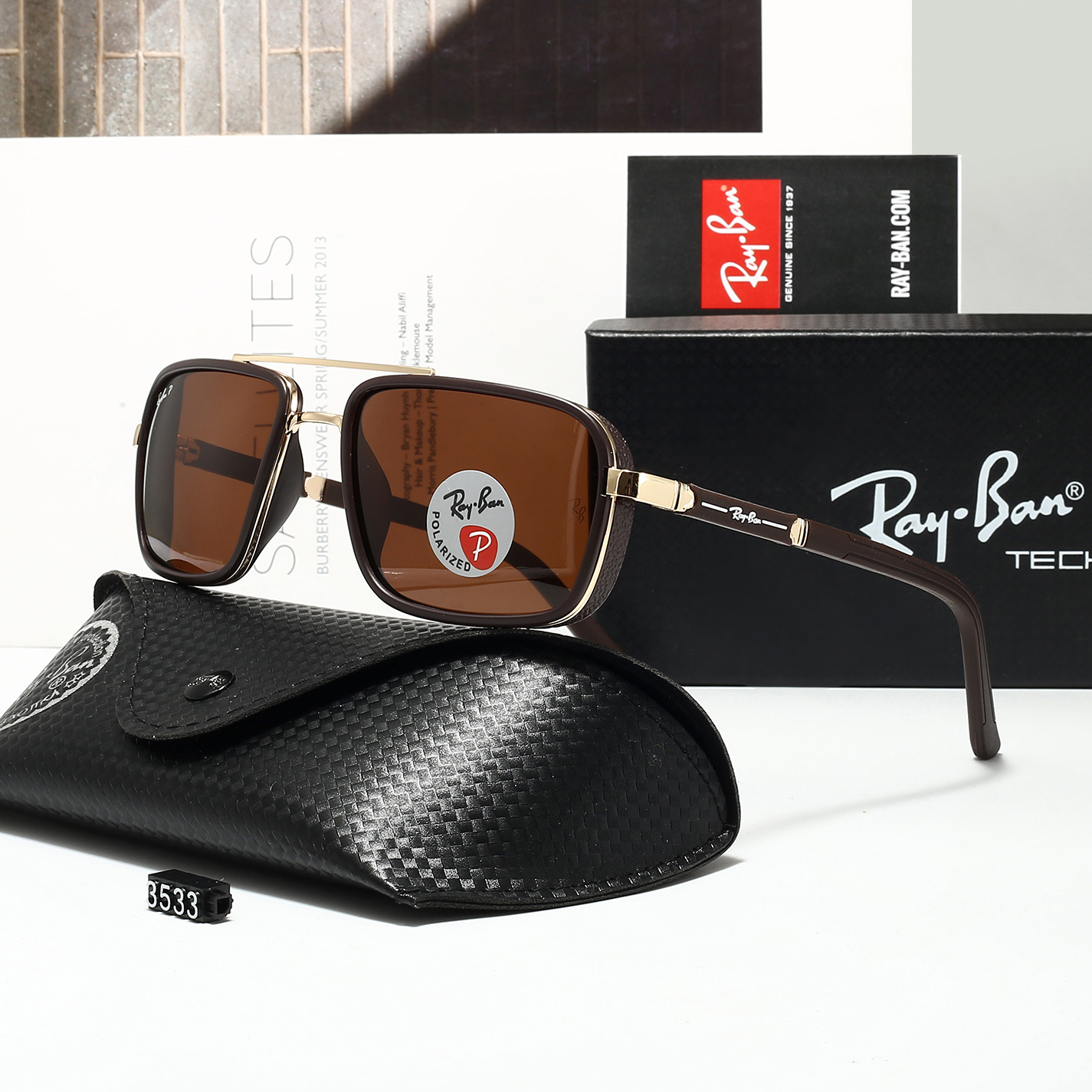 Fashion hot 5 color sunglasses 3533