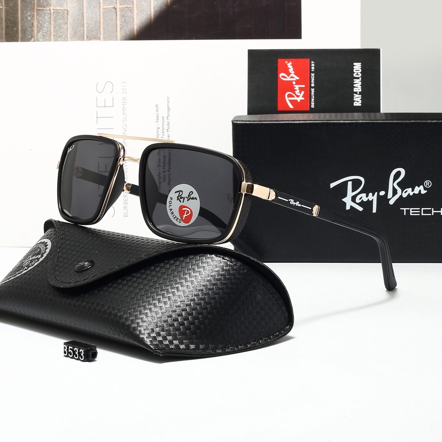 Fashion hot 5 color sunglasses 3533