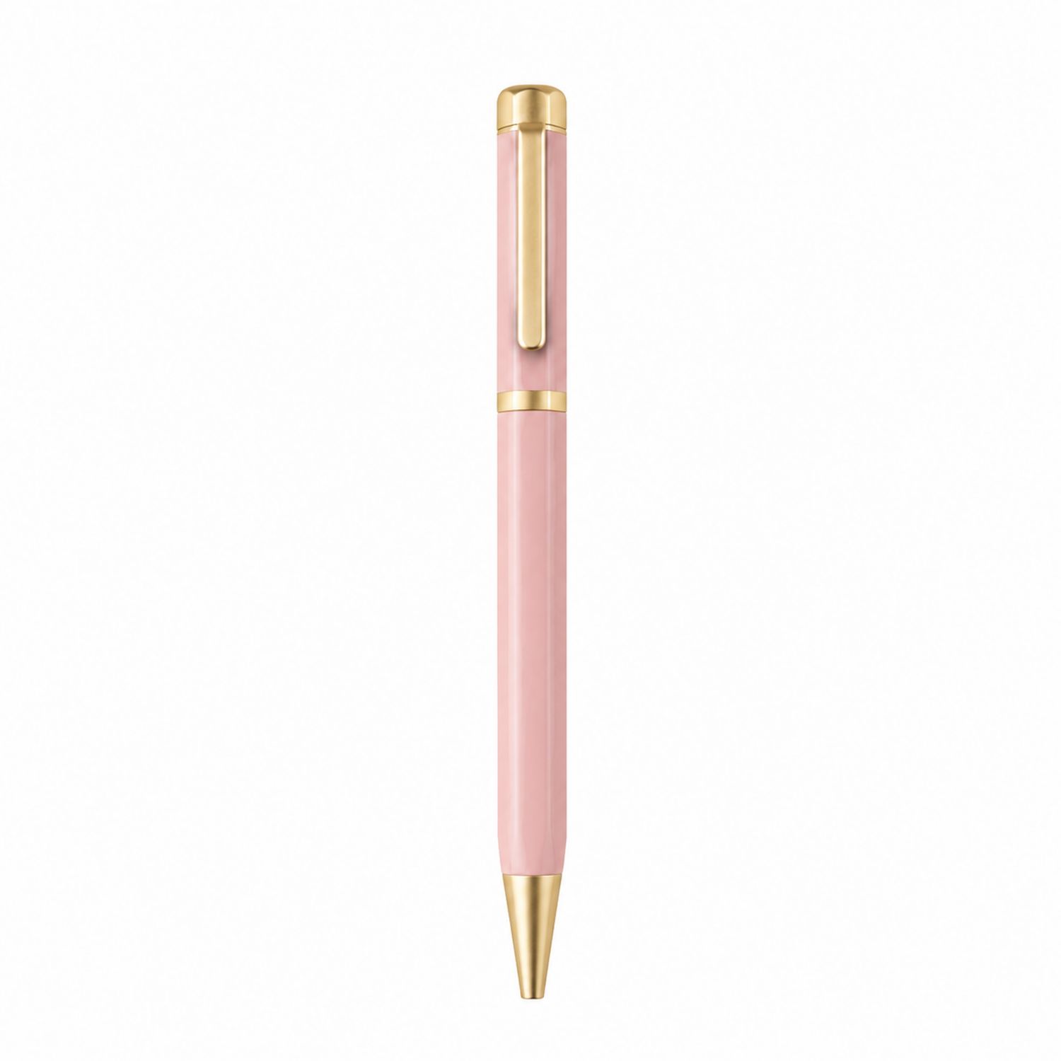 Kugelschreiber Rosa mit Goldakzenten-Velverohome
