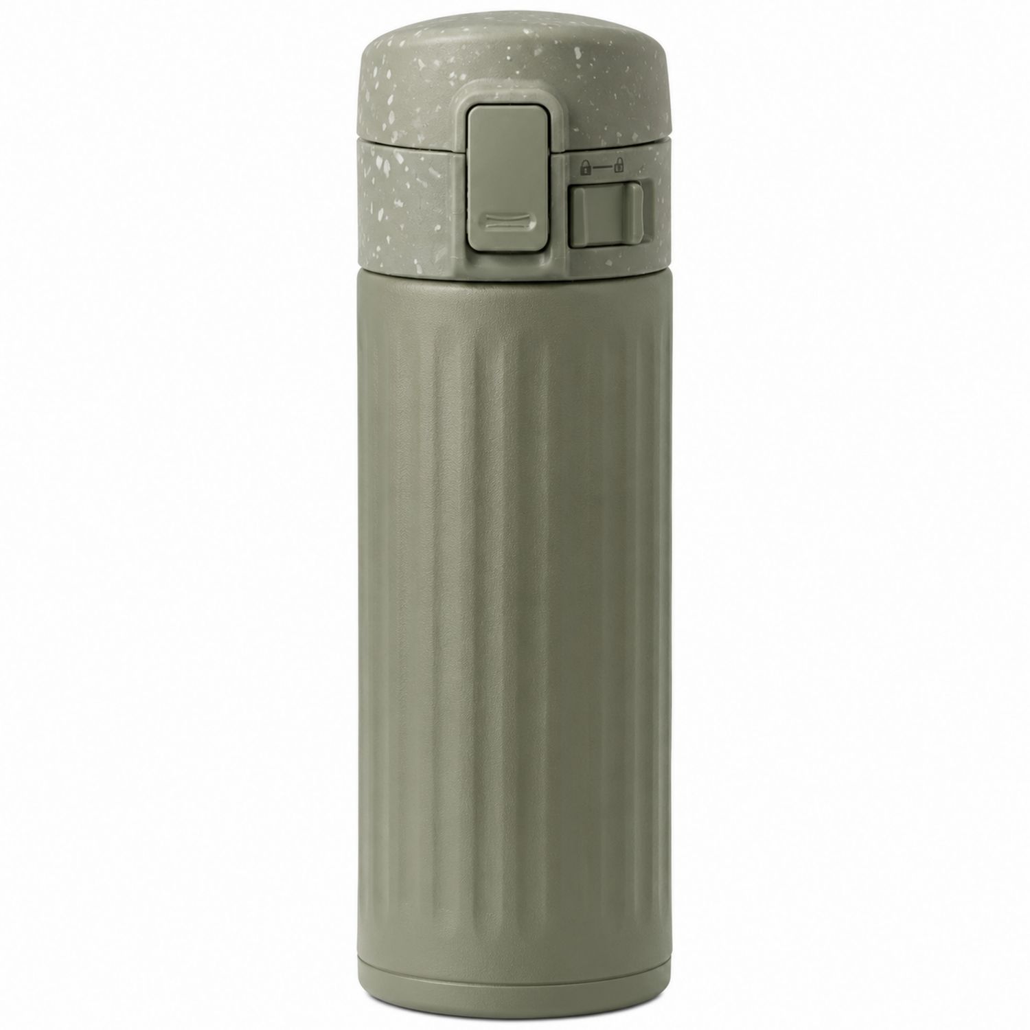 Bouteille Isotherme 500ml Vert Kaki