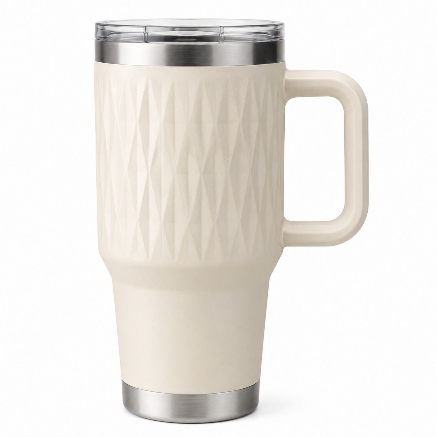 Mug Isotherme à Anse 500ml Beige
