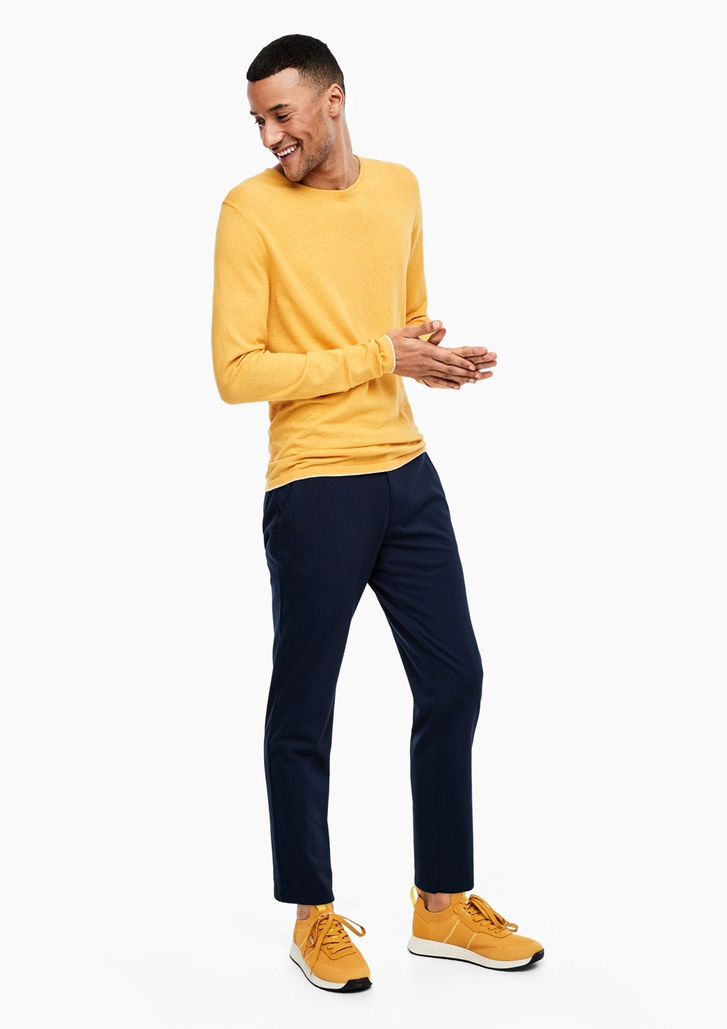 HOSE LANG, blue