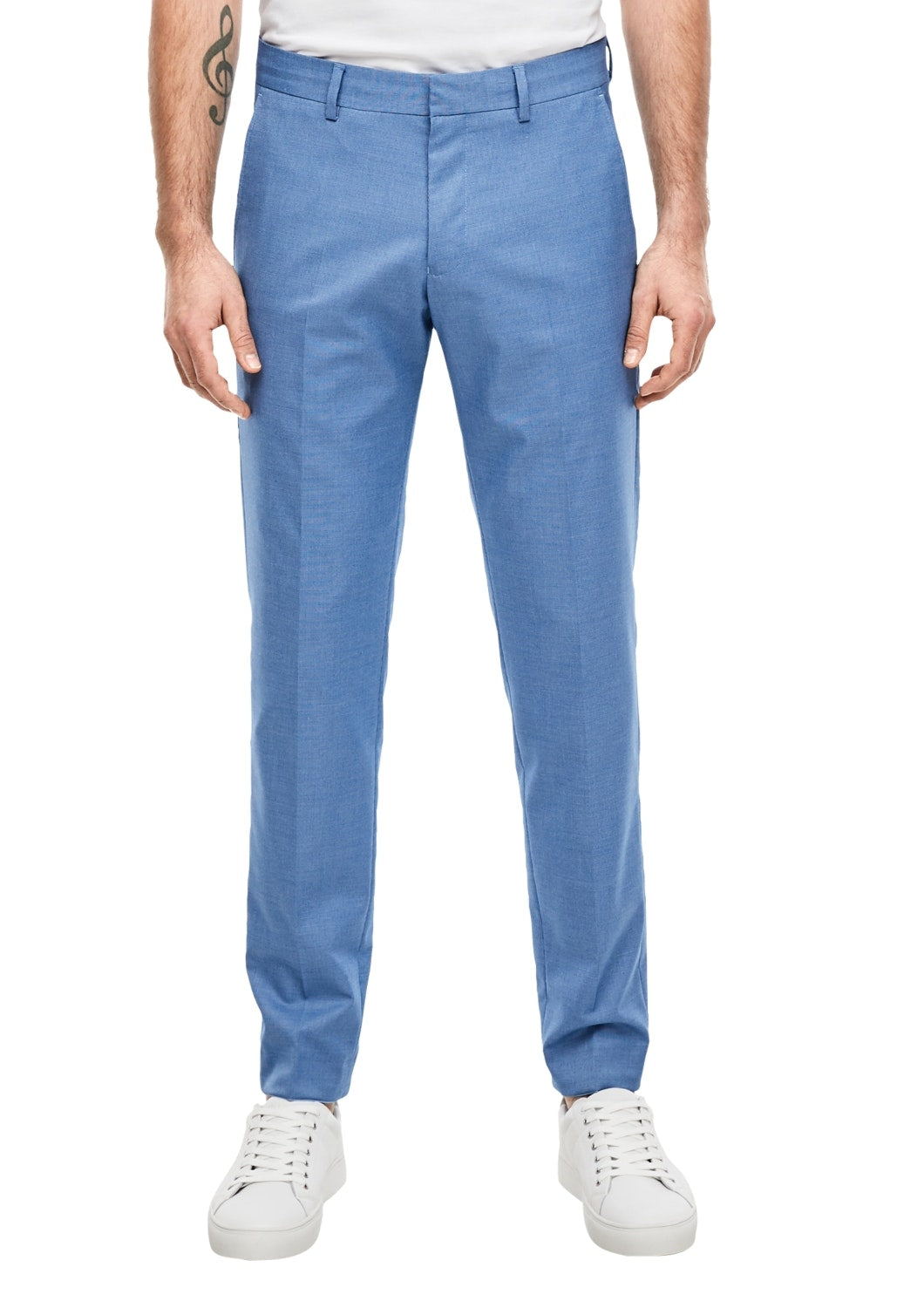 Hose lang, blue dots