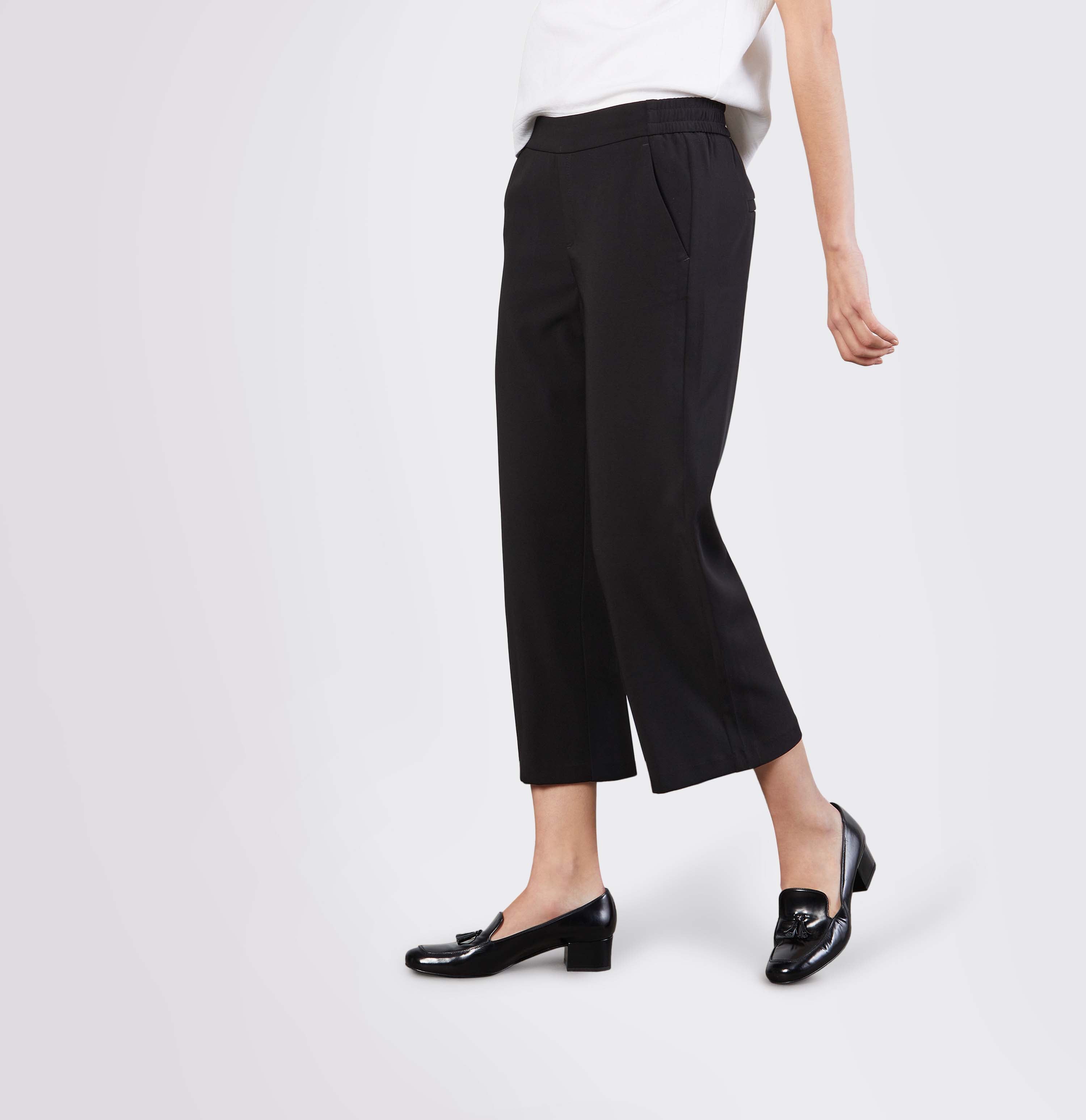 CHIARA cropped, Floating crepe