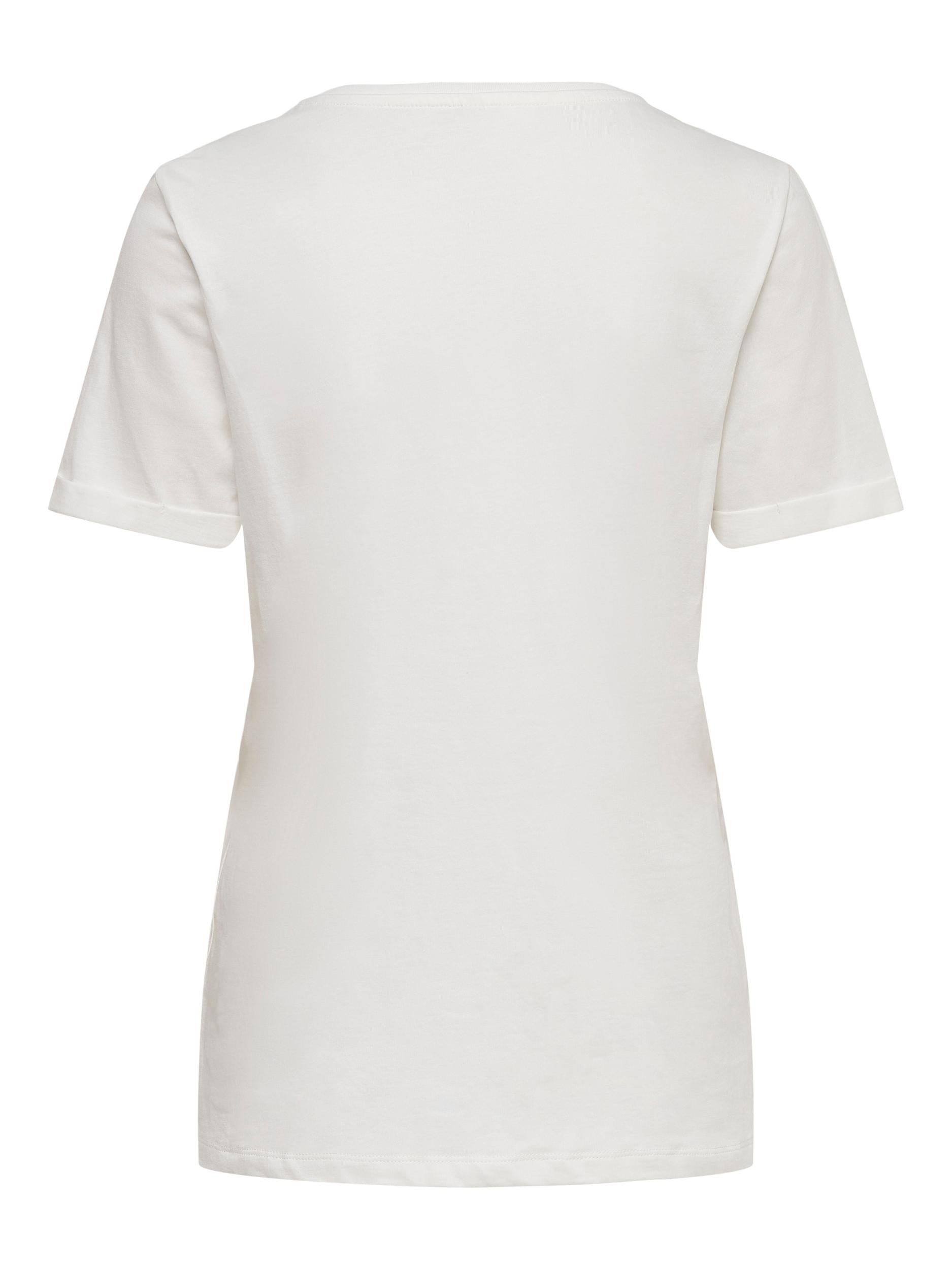 ONLKITA S/S LOGO TOP NOOS