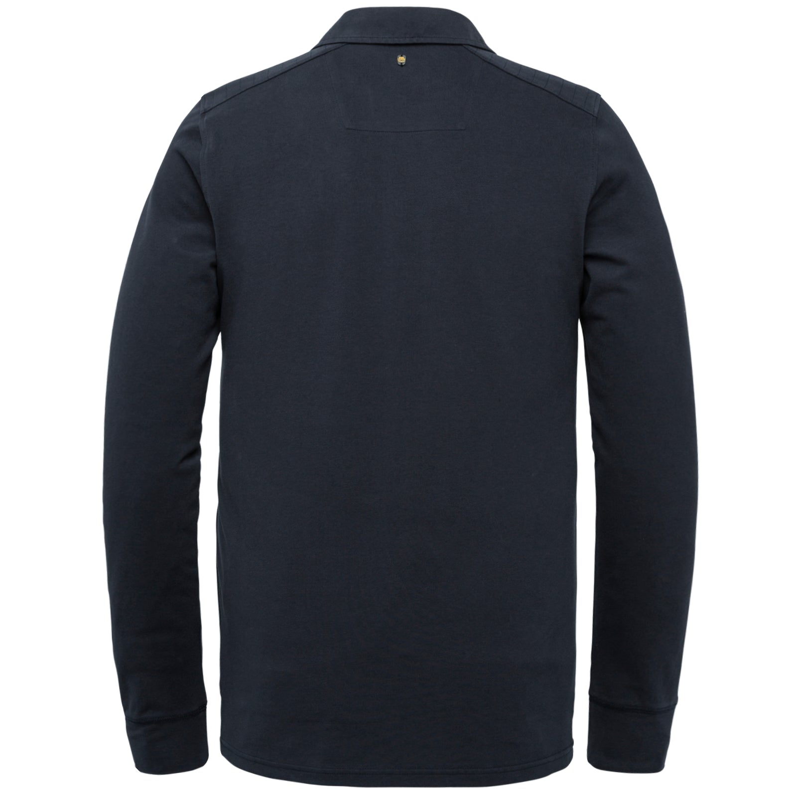 Long Sleeve Polo Pique Stretch