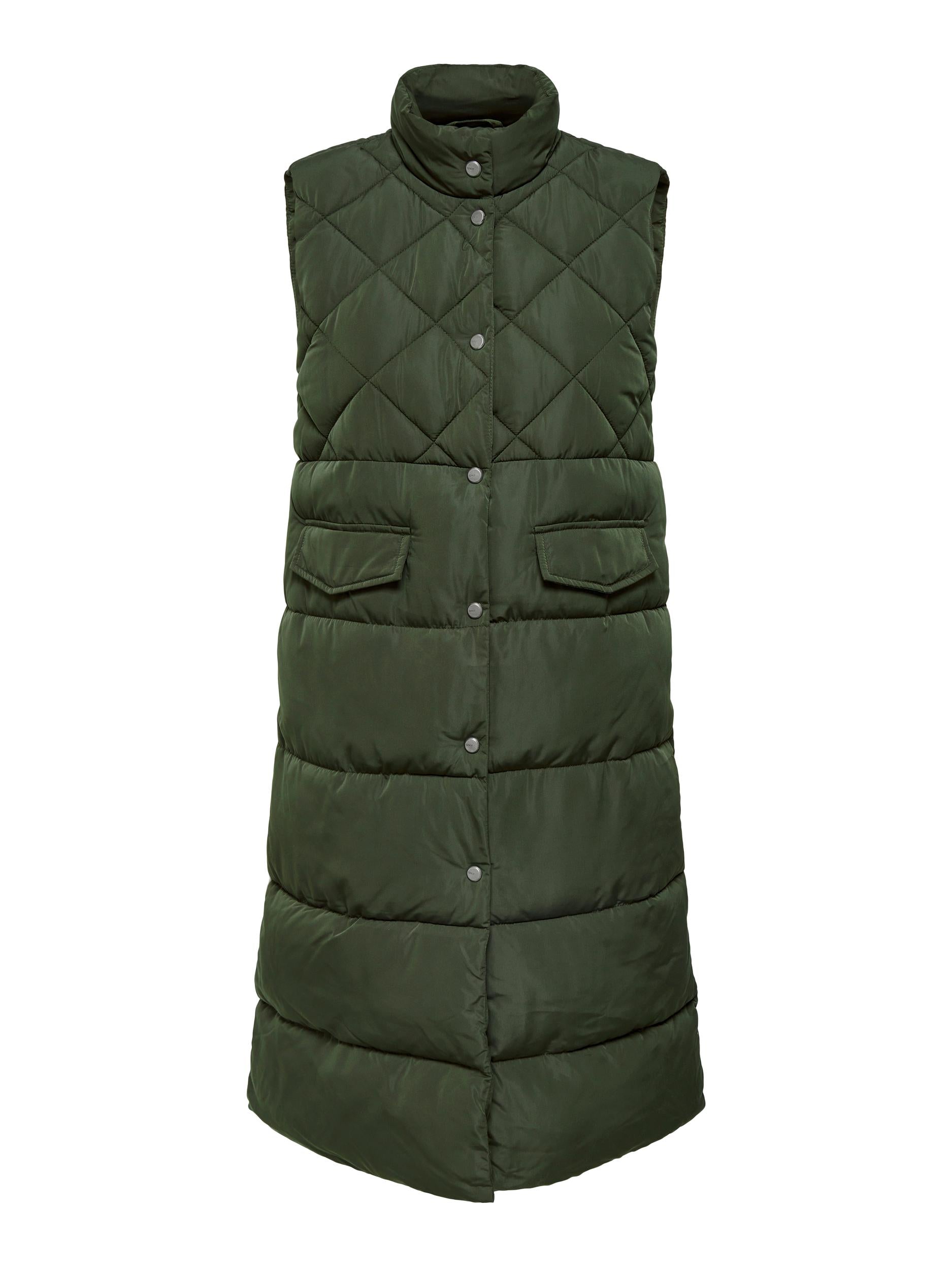 ONLSTACY QUILTED LONG WAISTCOAT OTW NOOS
