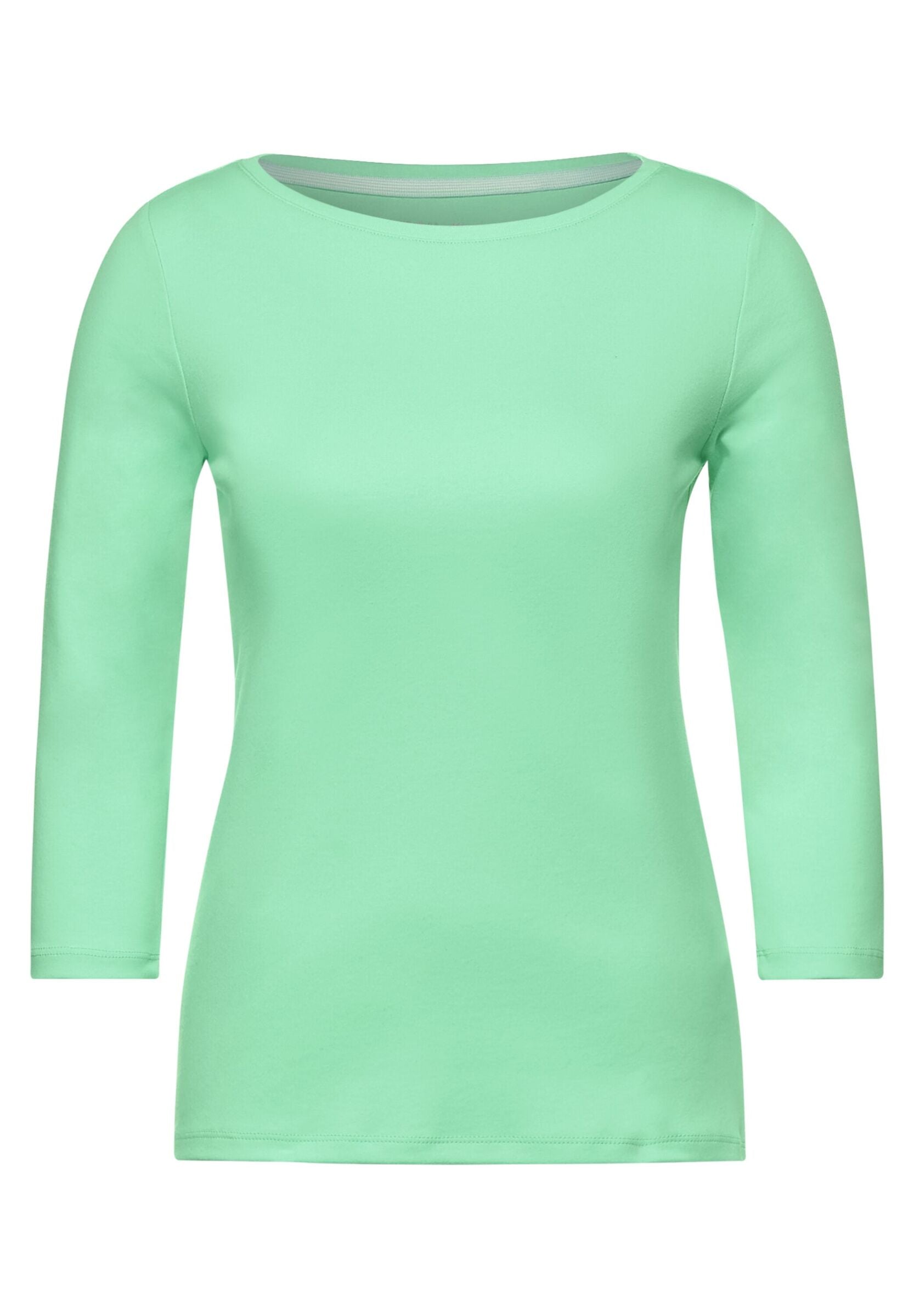 Basic Shirt in Unifarbe