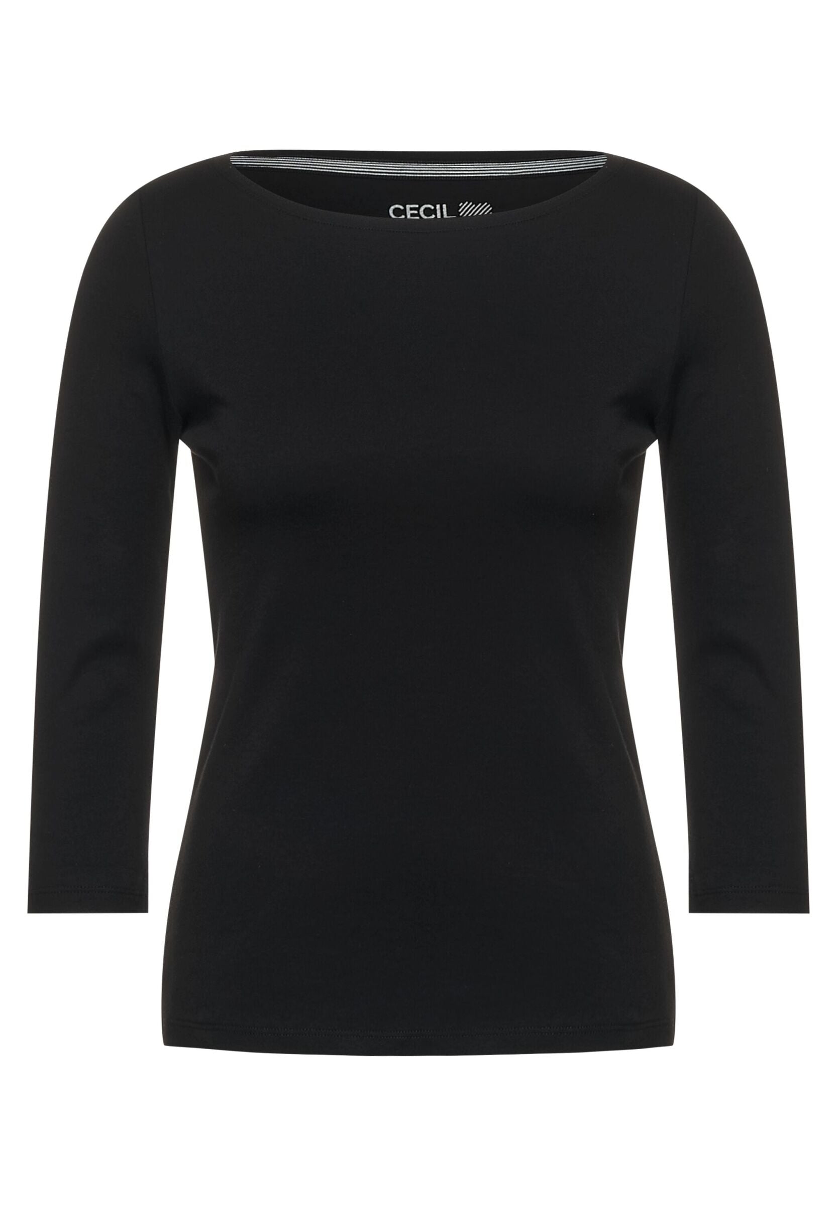 Basic Shirt in Unifarbe