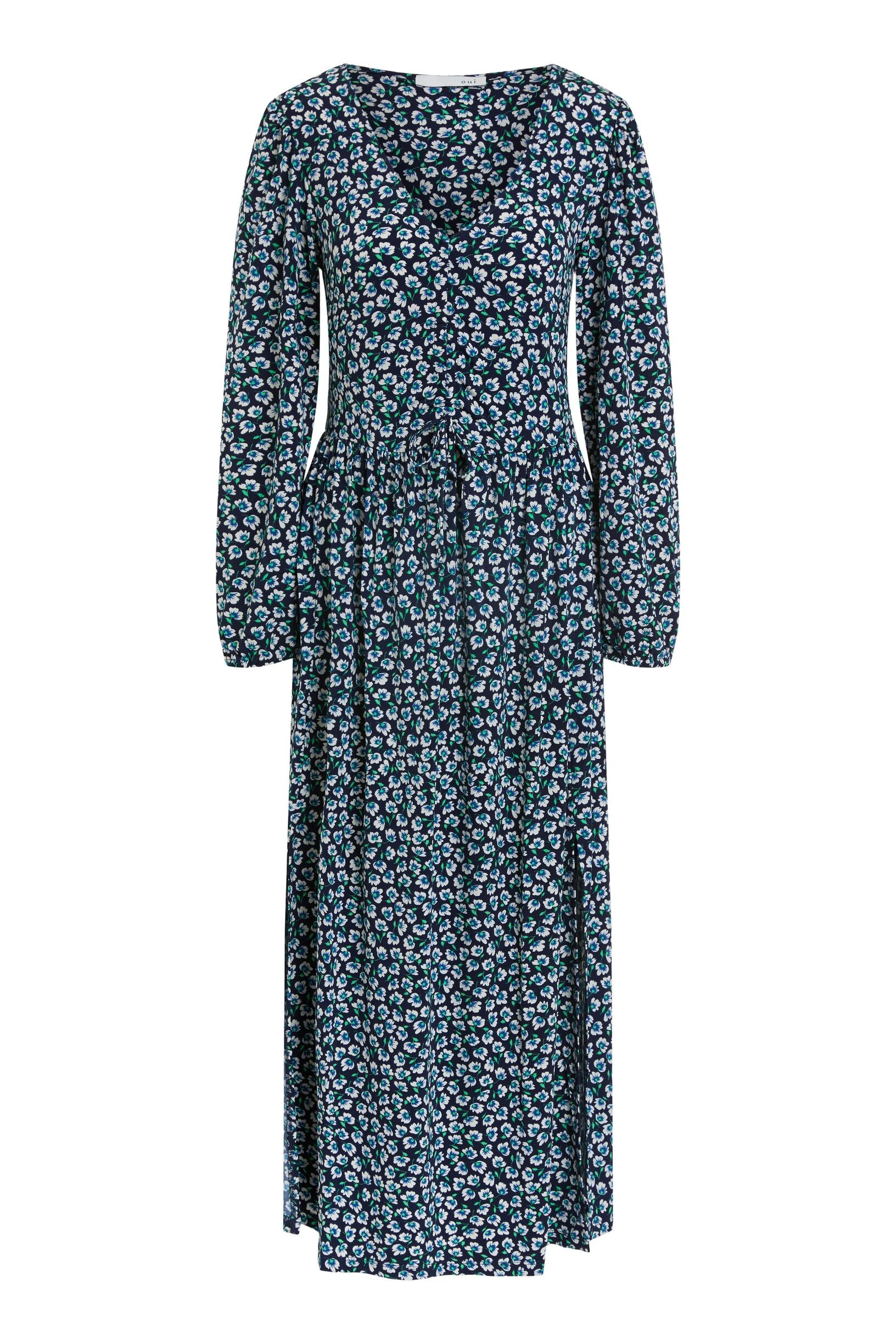 Midikleid im Flowerprint