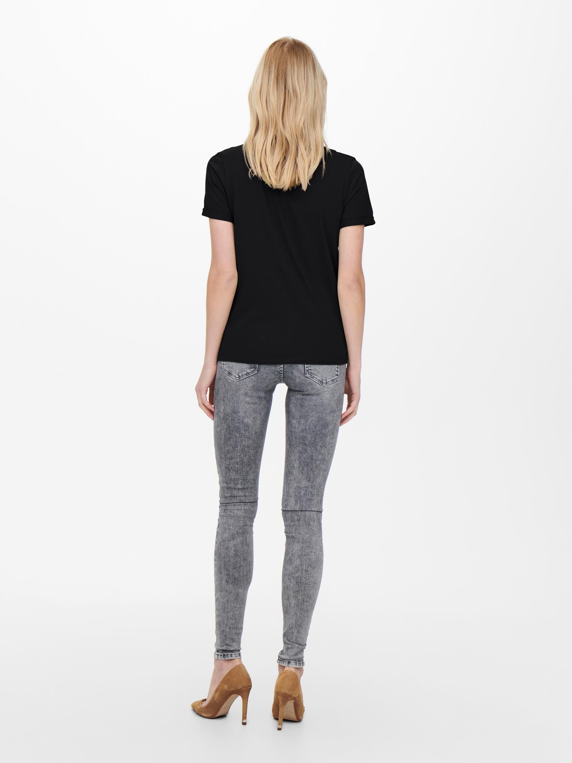 ONLKITA S/S LOGO TOP NOOS