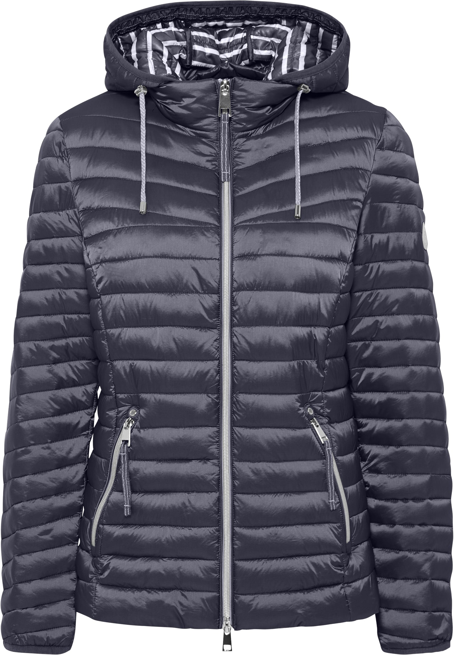 Jacke Down Optic mit Kapuze