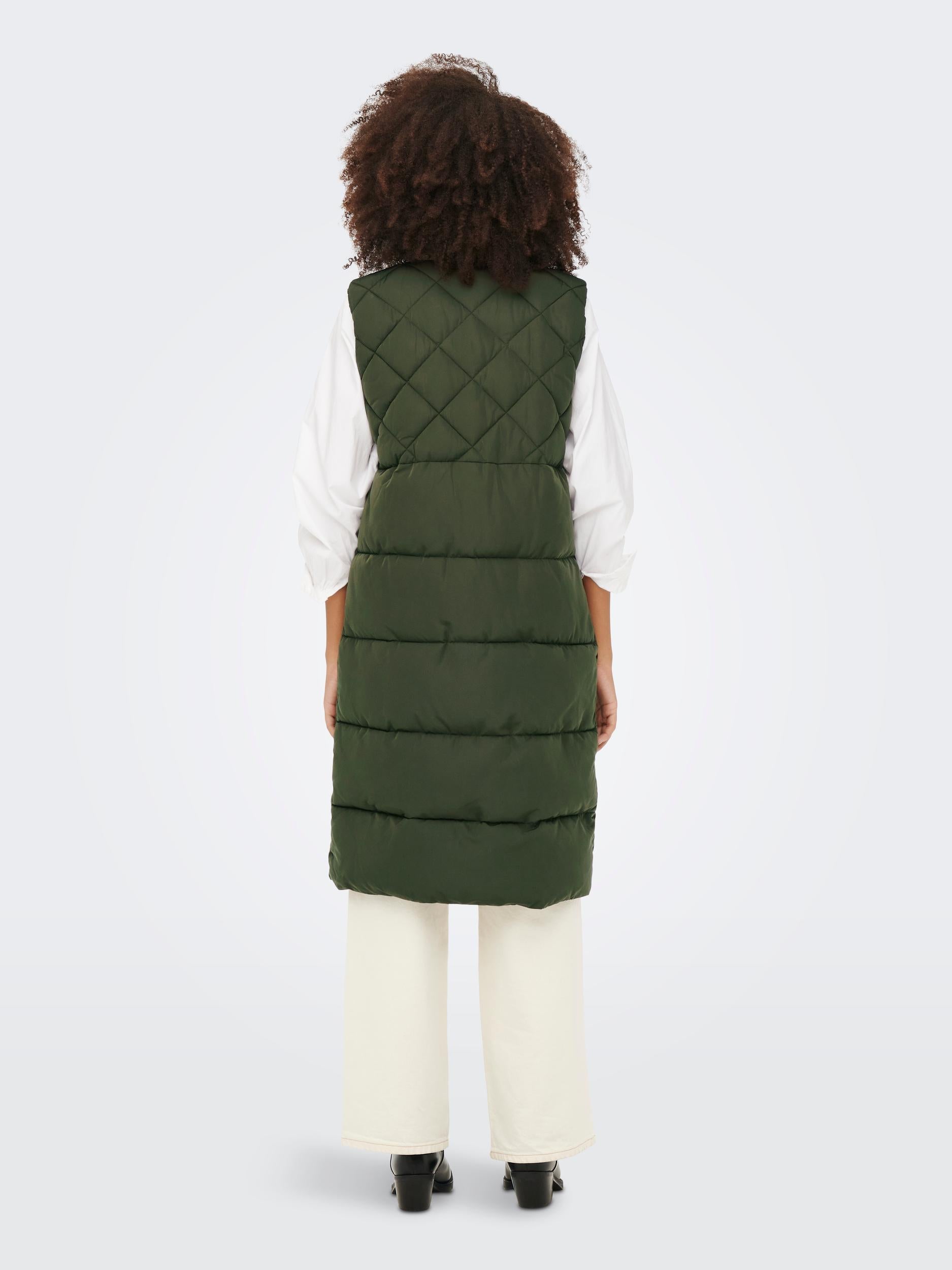 ONLSTACY QUILTED LONG WAISTCOAT OTW NOOS