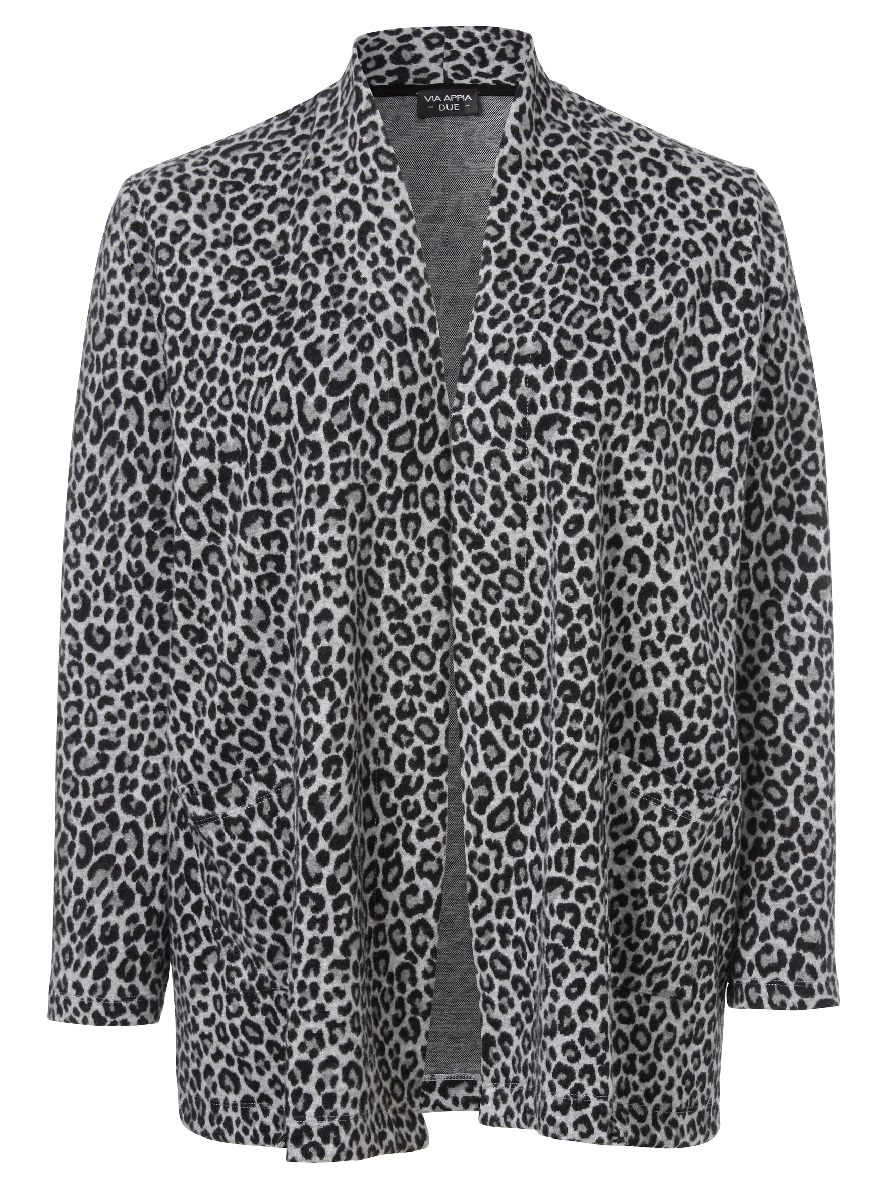 Jacke Offen 1/1 Arm Jacquard