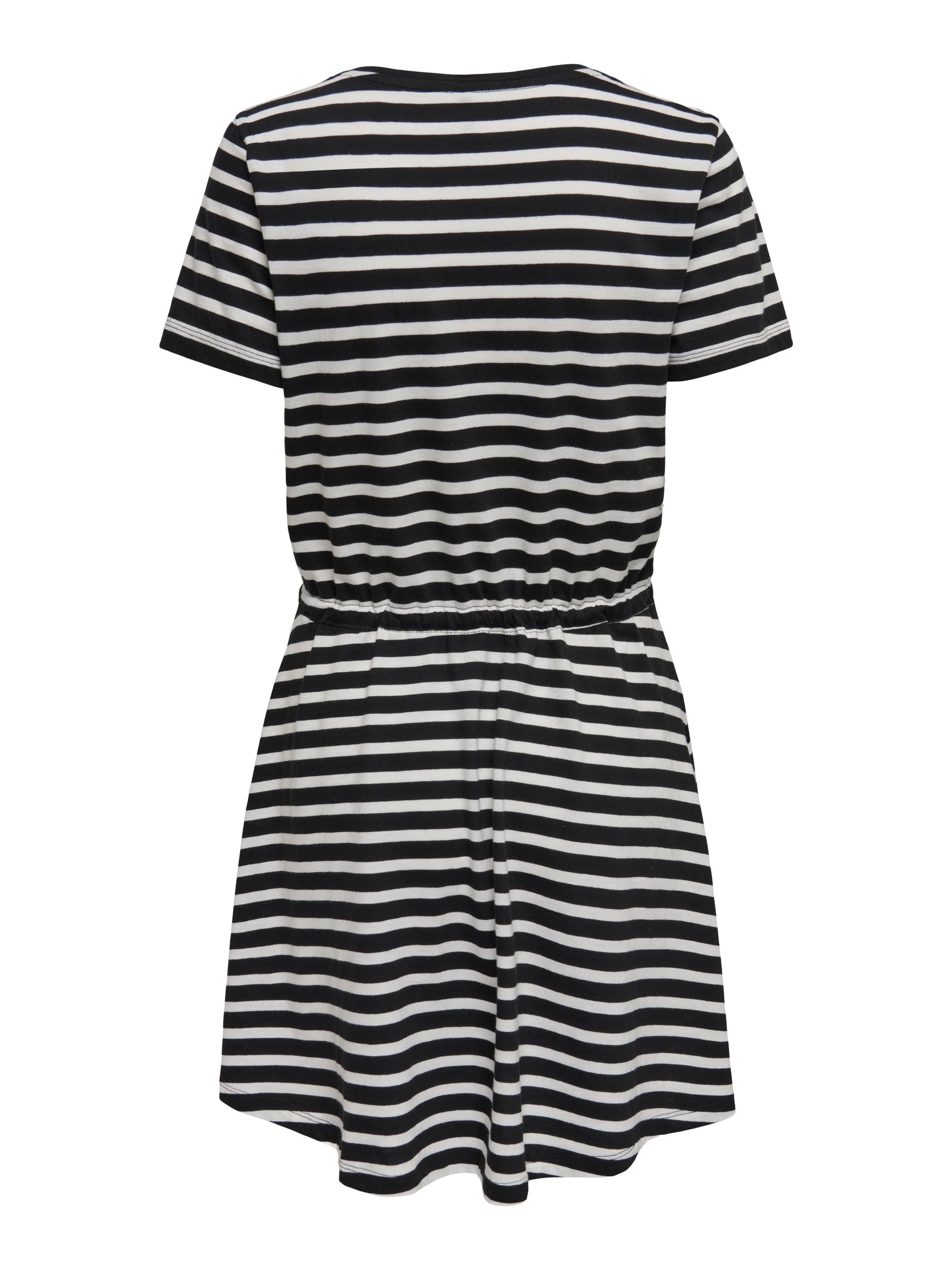 ONLMAY S/S V-NECK SHORT DRESS JRS NOOS