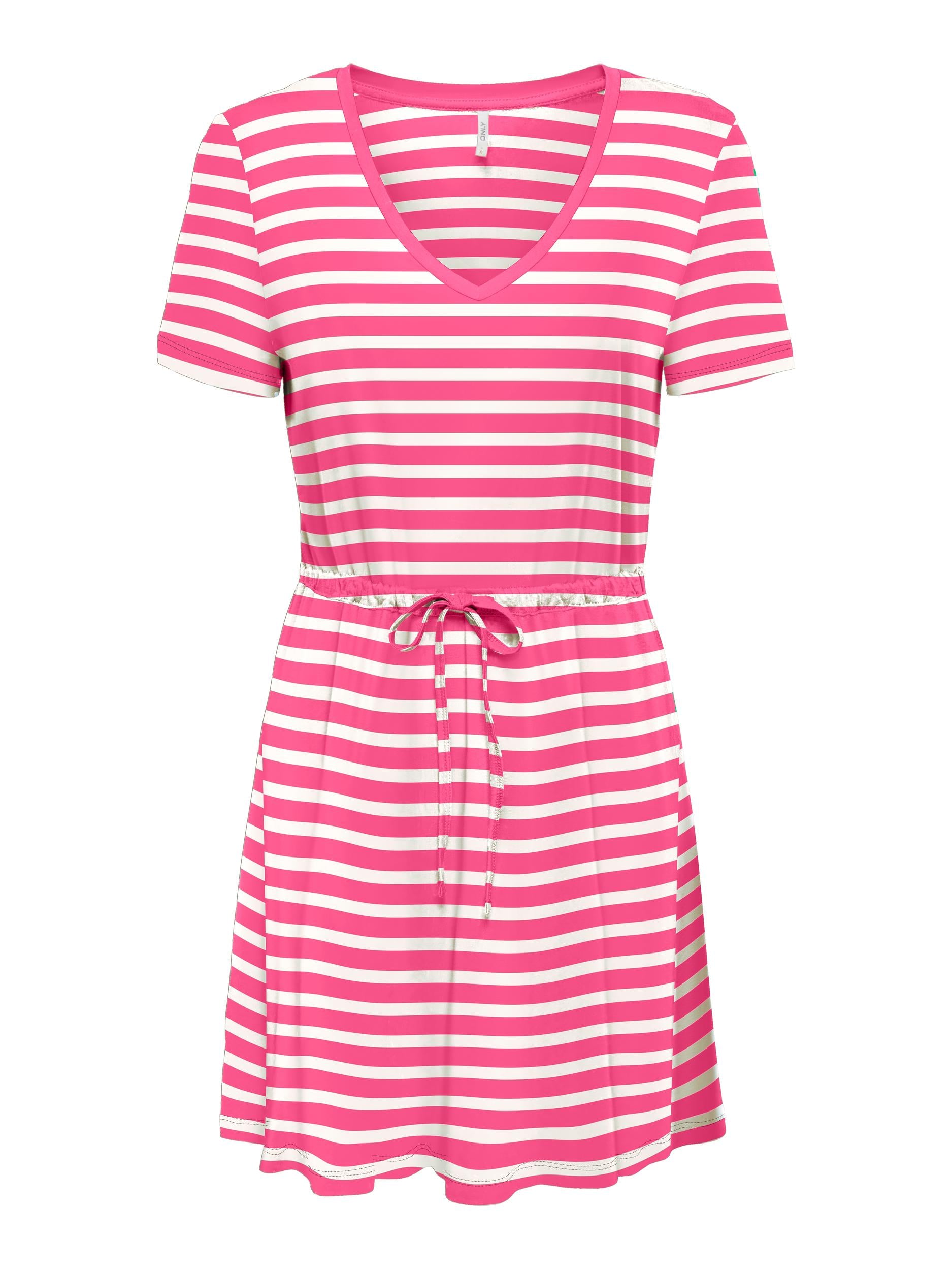 ONLMAY S/S V-NECK SHORT DRESS JRS NOOS